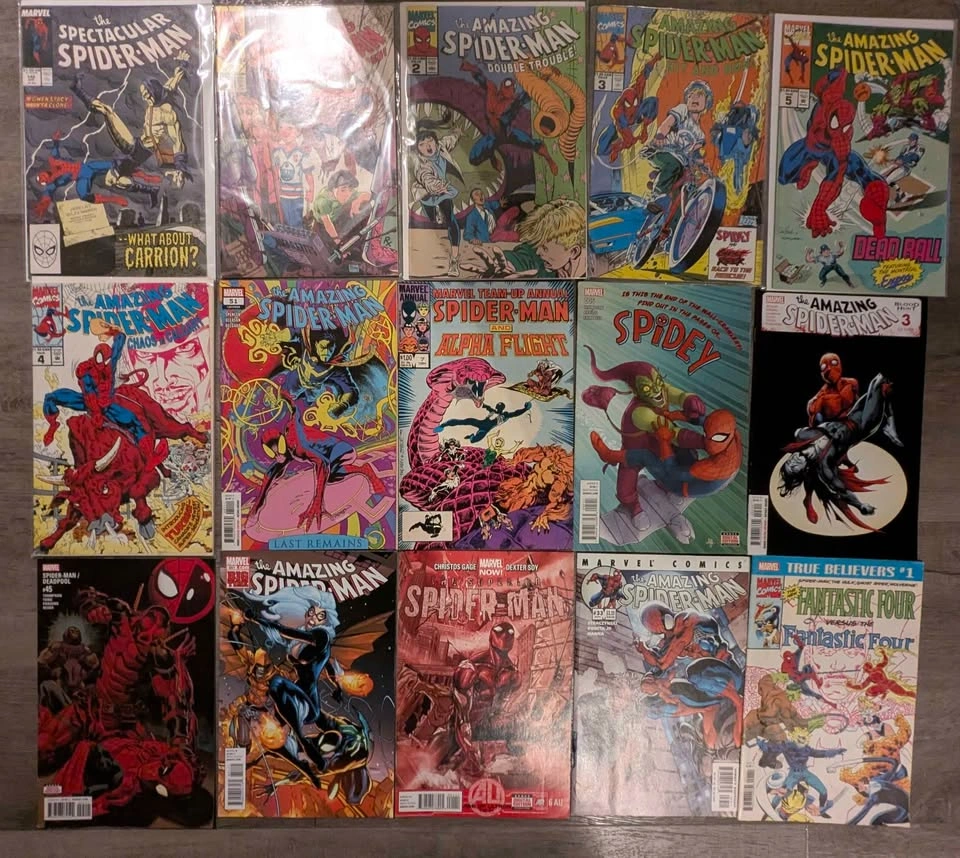 35 various Spider-Man, green lantern, venom comic lot - photo 2