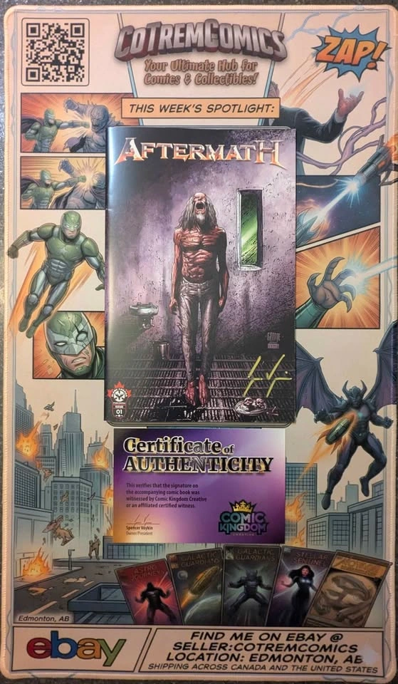 Aftermath #1 - CK C2E2 Exclusive - Signed by Spencer Voykin - photo 2