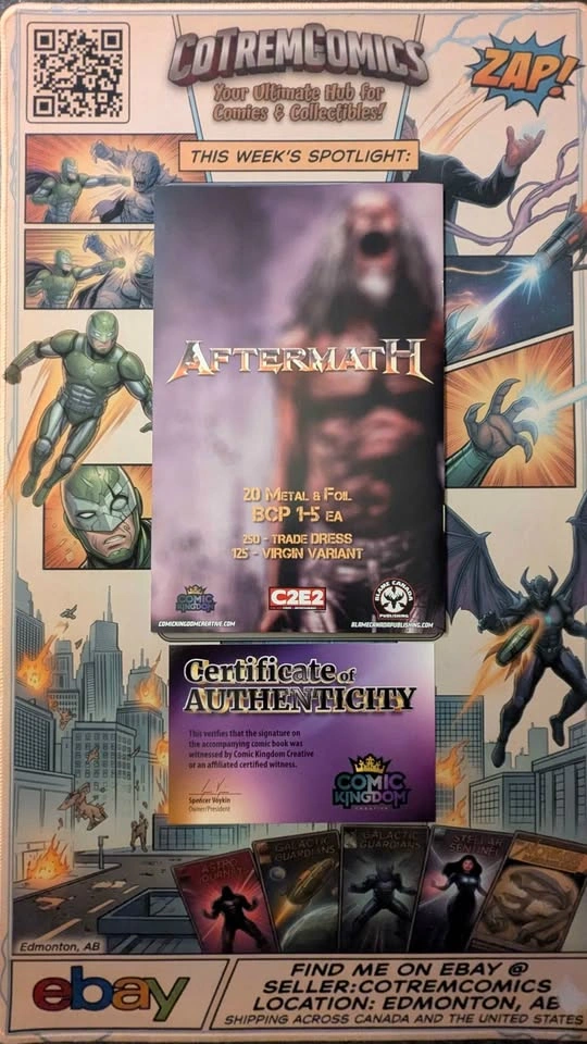Aftermath #1 - CK C2E2 Exclusive - Signed by Spencer Voykin - photo 3
