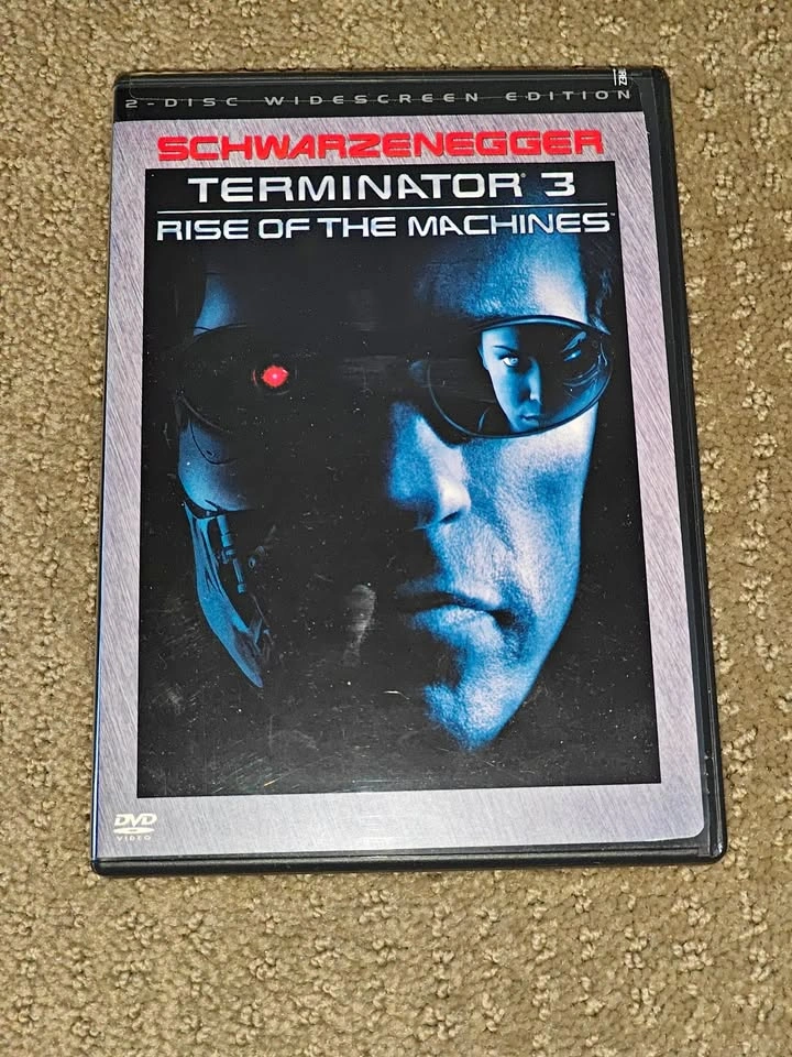 Terminator 3 Rise of the Machines - 2 DVD Movie - Schwarzenegger