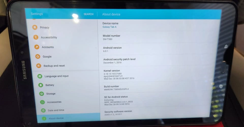 Samsung Galaxy Tab A Tablet - photo 3