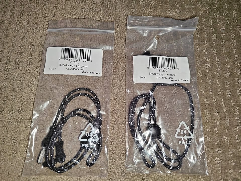 3M ZT200 Breakaway Lanyards (Set of 2)