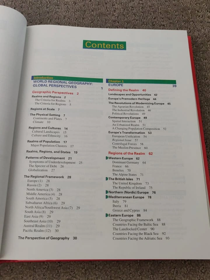 Geography - 11 Edition - H.J. de Blij / Peter O. Muller - photo 5