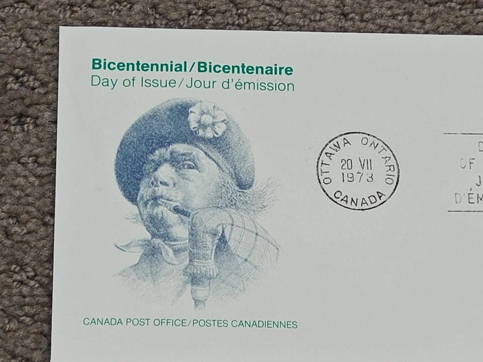 First Day Covers FDC - Bicentennial of Scottish Settlers Pictou - photo 3