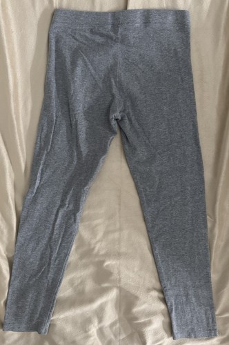 Girls Gray Solid Ankle Stretch Fabric Pants Size 6 - photo 2