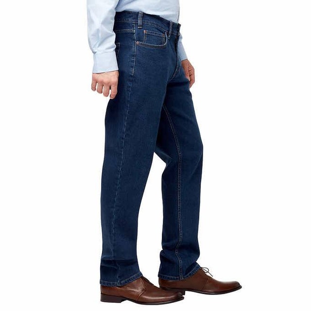 NEW Kirkland Men's 38x30 Signature Comfort Stretch Straight Fit