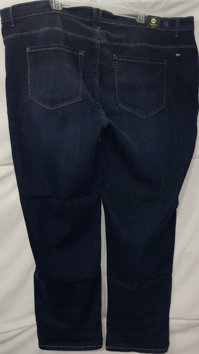 NEW Kensie Plus Women's 26 Blue Jeans - photo 2