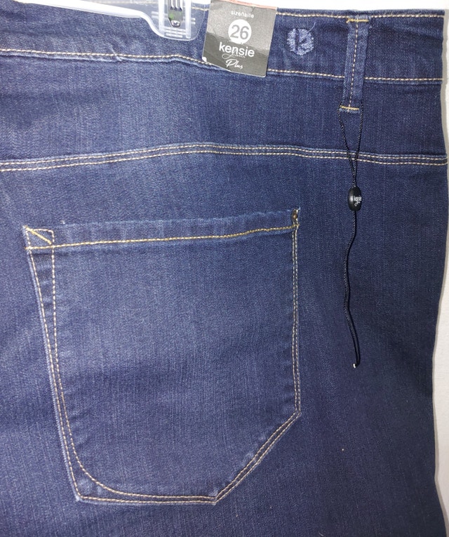 NEW Kensie Plus Women's 26 Blue Jeans - photo 3