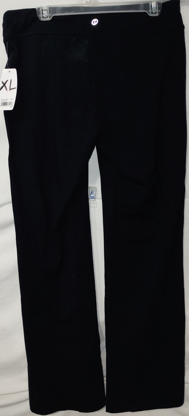 NEW Spalding XL Black Wide Leg Yoga Pants - photo 3