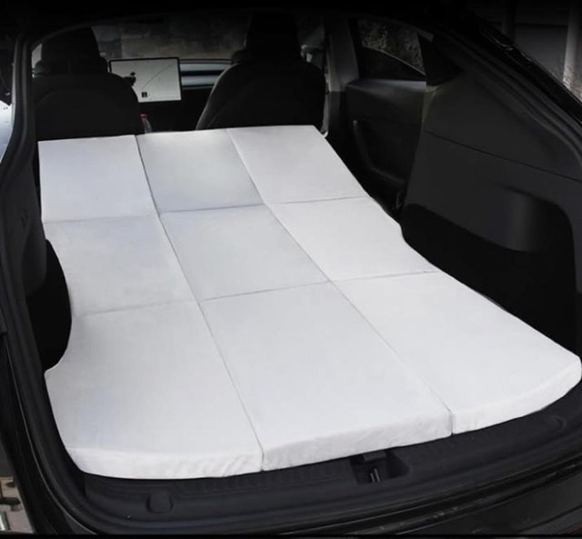 NEW Tesla Model 3/Y Memory Foam Trunk Camping Mattress 188x90cm