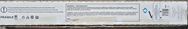 NEW Trojan Viqua 602805 UV Lamp Max C D D4 Systems w O-ring - photo 3