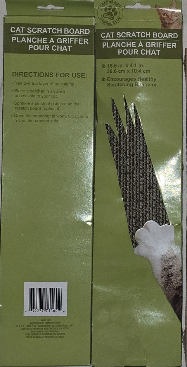 NEW Pet Shoppe & Greenbrier Kennel Club Cat Scratch Boards - photo 2
