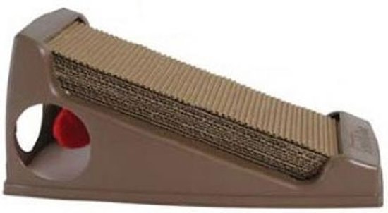 Omega Paw Ripple Board Everest Scratch Box w Toy