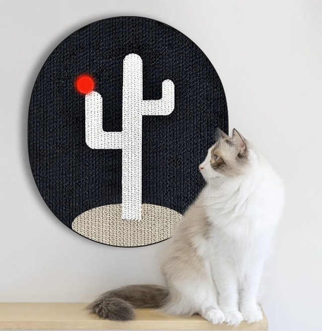NEW Cat Scratcher Board Wall Scratching Pad w Double-Sided Tape - photo 2