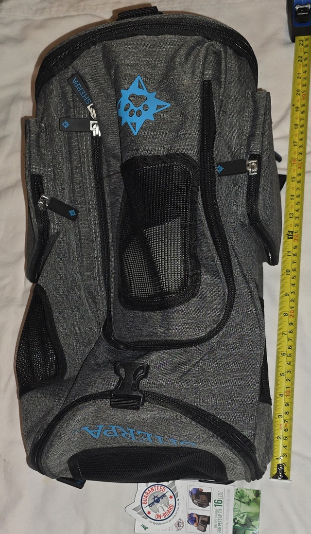 NEW Sherpa 2-in-1 Backpack Travel Pet Carrier, Airline Approved - photo 5