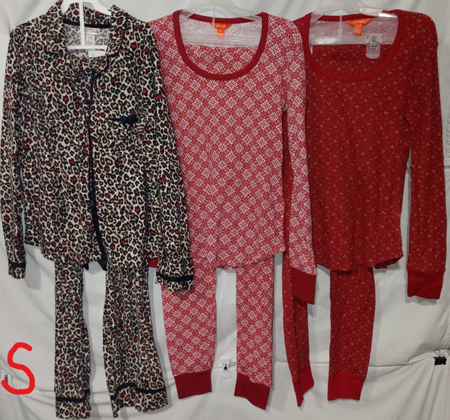 NEW Women's 2 Pc Pj's Small & Medium Pajama Sets Joe Fresh