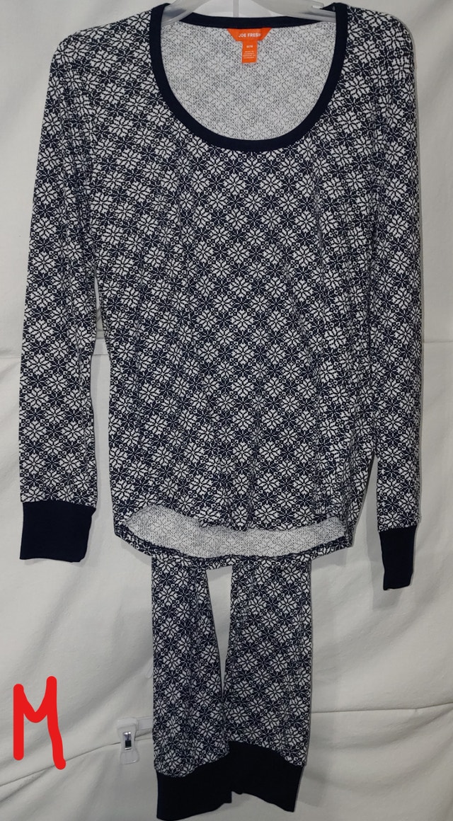 NEW Women's 2 Pc Pj's Small & Medium Pajama Sets Joe Fresh - photo 3