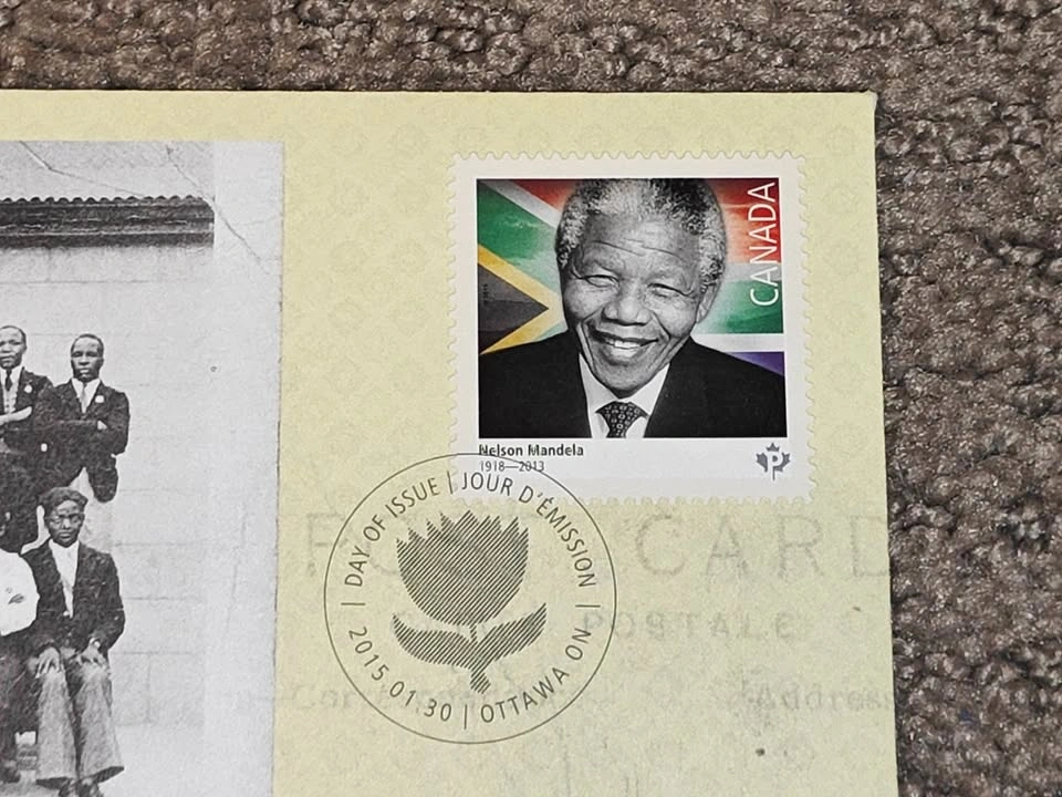 First Day Covers FDC - Nelson Mandela - Canada Post 2015 - photo 2