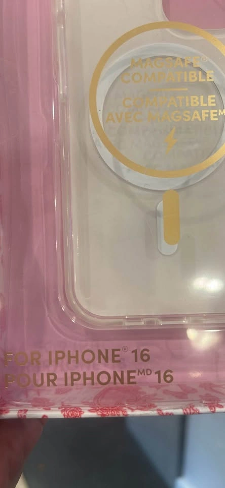XO Poppy iPhone 16 MagSafe Case with Heart Strap - photo 2