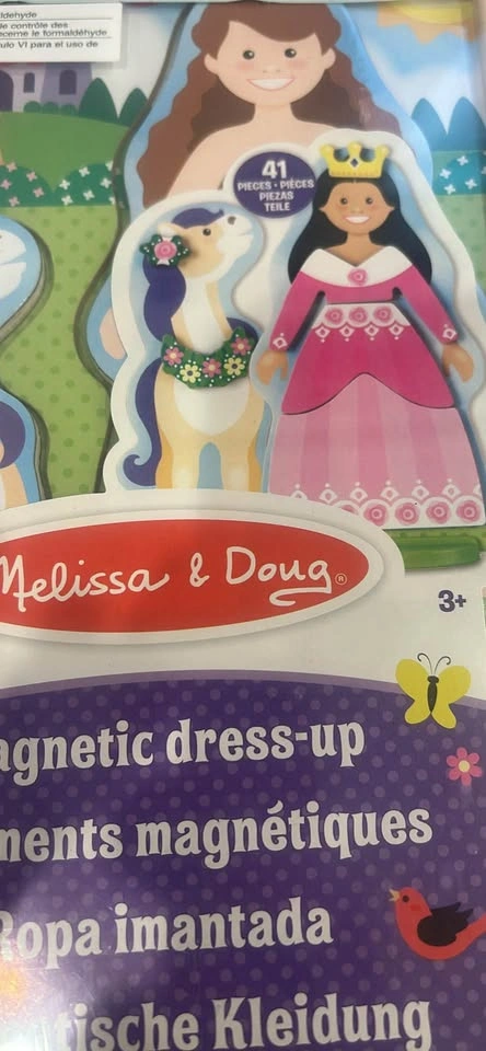 Melissa & Doug Princess Magnetic Dress-Up Play Set - photo 2