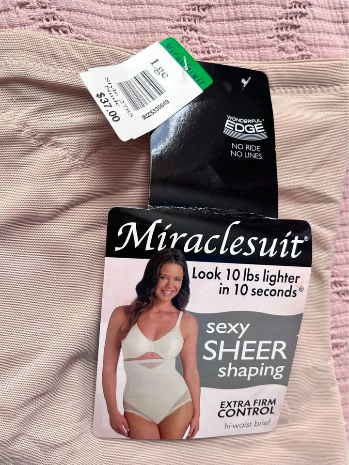Miraclesuit Shapewear High Waisted Brief Size Large - photo 2