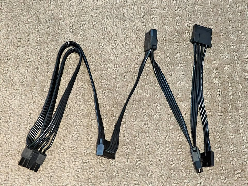 Power Supply Unit PSU - Molex SATA Power Splitter Adapter Cable