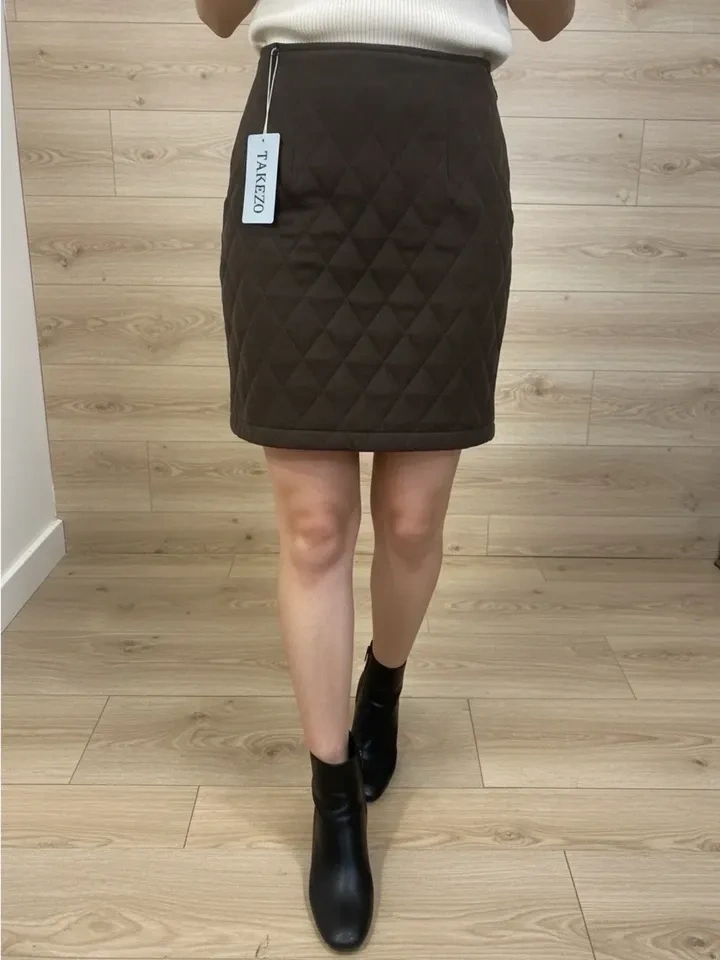 Takezo Quilted Mini Skirt - photo 5