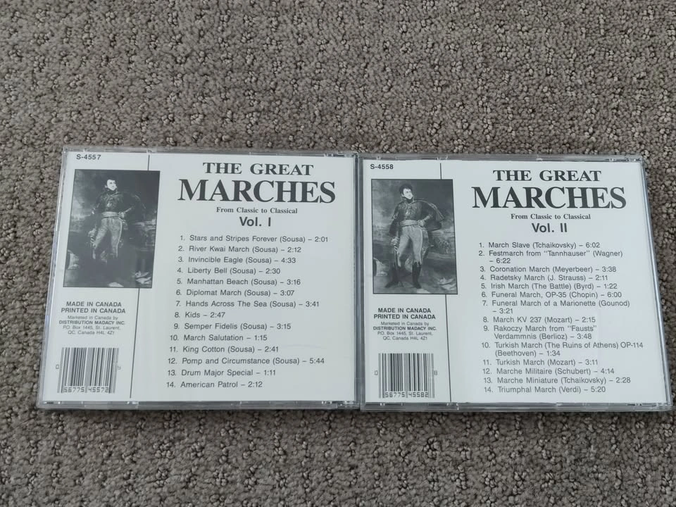 Instrumental - Various CD Marches / Medieval Music Lot - 9 CDs - photo 3