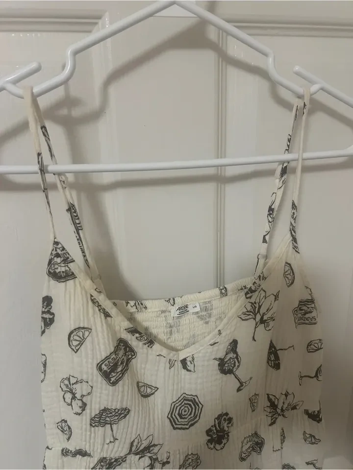 Ardene Summer Mini Dress Size Large Beach Print - photo 5