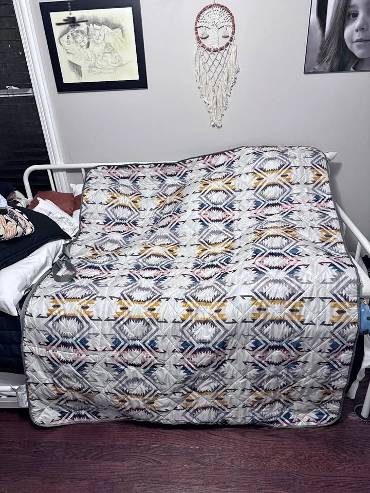 Pendleton Packable Reversible Quilted Throw Blanket