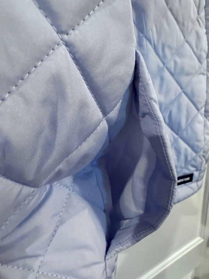 Lands End women's quilted puffer vest light blue - photo 4