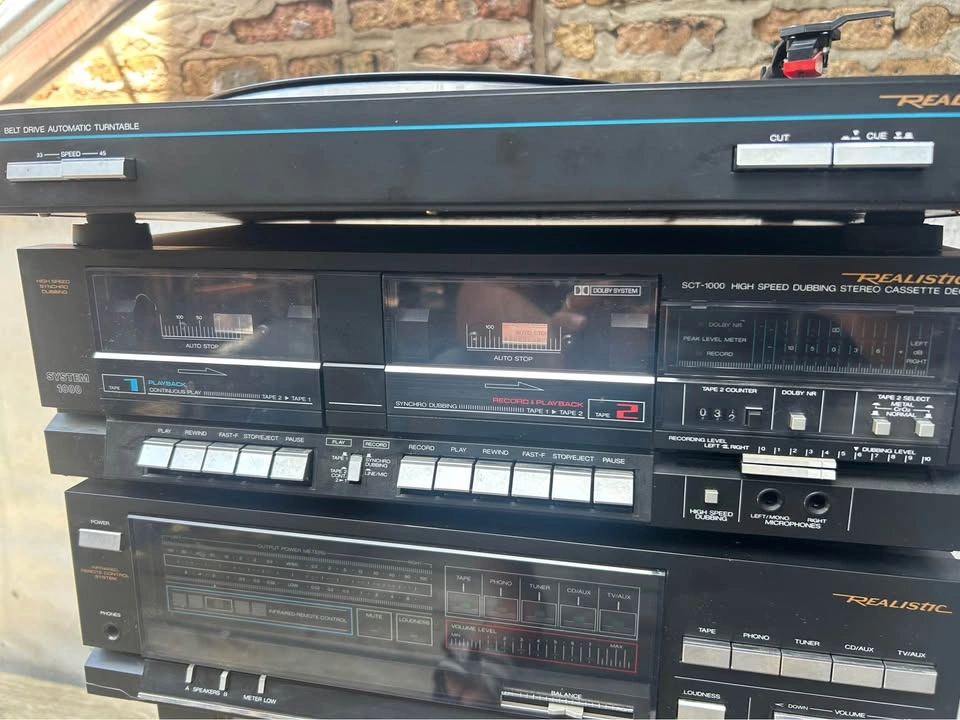 Vintage stereo system with equalizer and tuner - photo 3