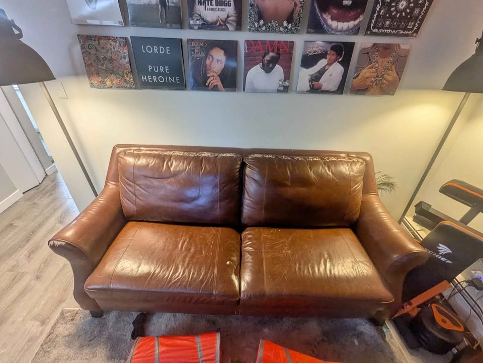 Leather Couch