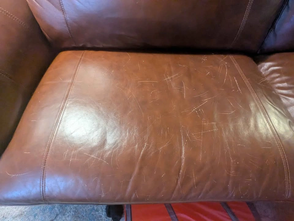 Leather Couch - photo 2