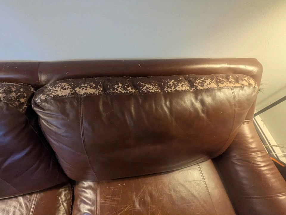 Leather Couch - photo 4