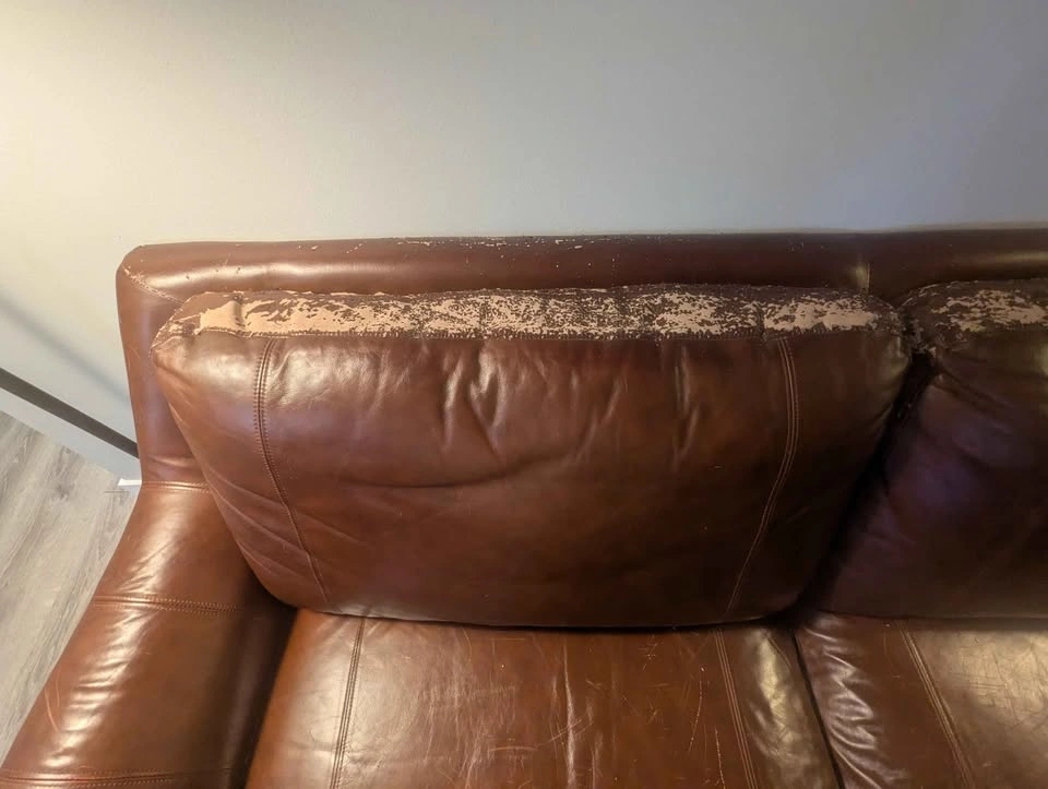 Leather Couch - photo 5