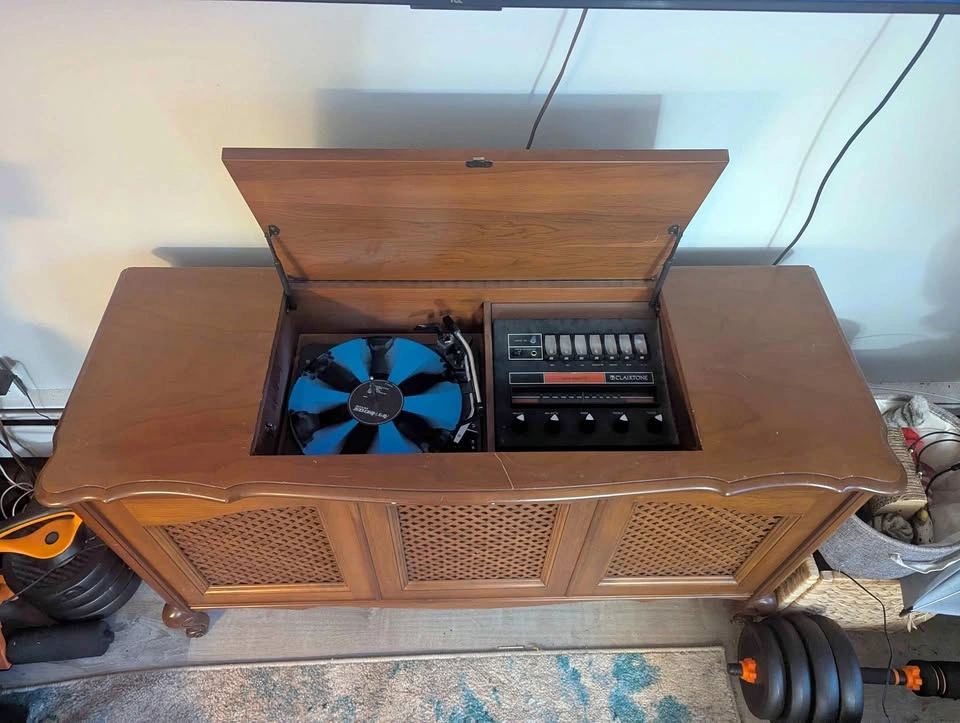 Mid-Century Record Player