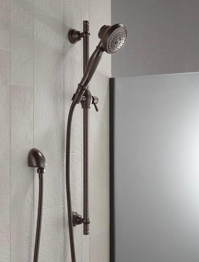 Brand New Delta 57021-RB Luxury Wall Slide Bar Hand Shower - photo 2