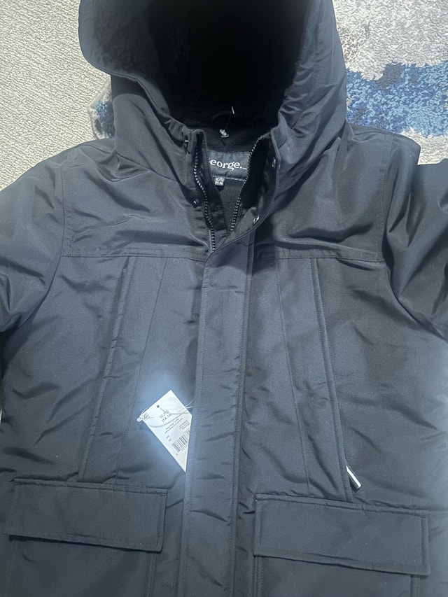 Brand New George Boys Long Winter Snow Parka Coat Jacket - photo 4