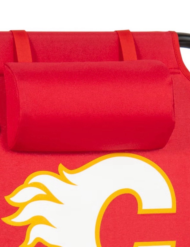 Brand New NHL Calgary Flames 4-Position Outdoor Backpack Chair - photo 5