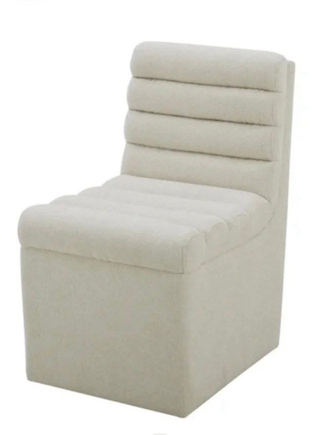 Brand New Aiden & Ivy Fabric Armless Dining Chair - Set of 6 - photo 2