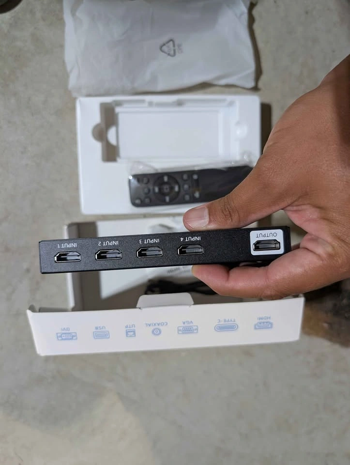 TEC-09 4-Port HDMI Multiviewer Switch - photo 2