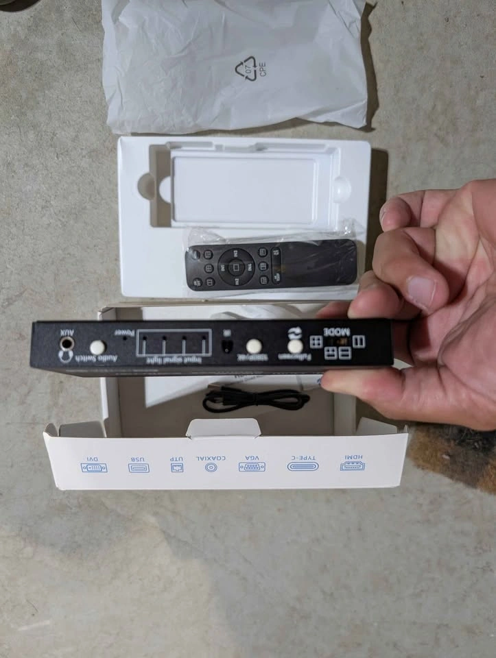 TEC-09 4-Port HDMI Multiviewer Switch - photo 3