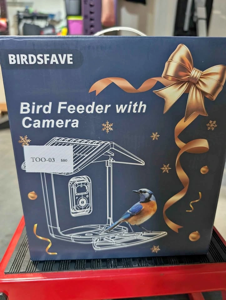 BIRDSFAVE Bird Feeder with Camera