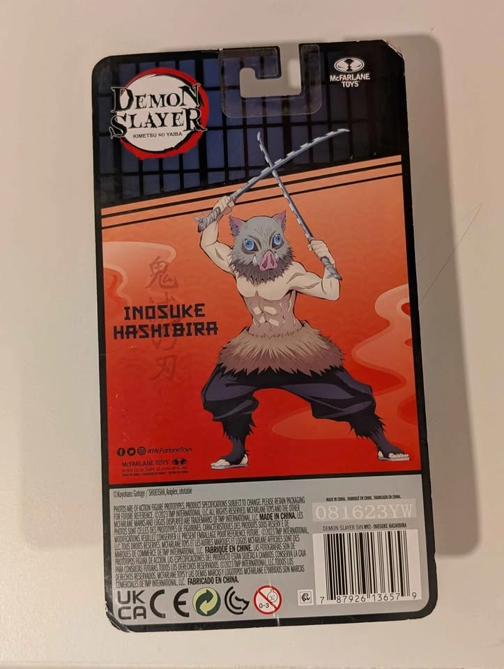 Inosuke Hashibira Action Figure – Demon Slayer - photo 2