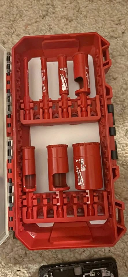 Milwaukee Diamond Max Hole Saw Set