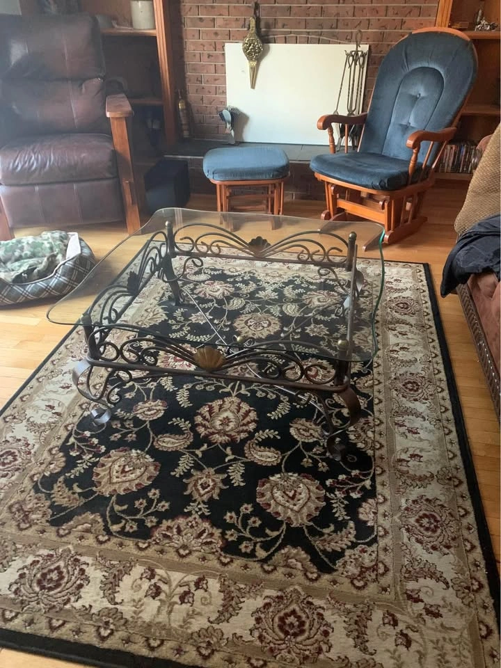 Glass Top Coffee Table and End Table - photo 2