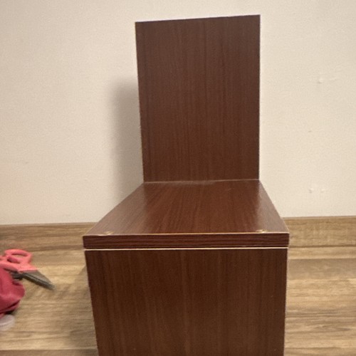 Brown Dark Wood Tone Wood Composite Computer Desk - photo 5
