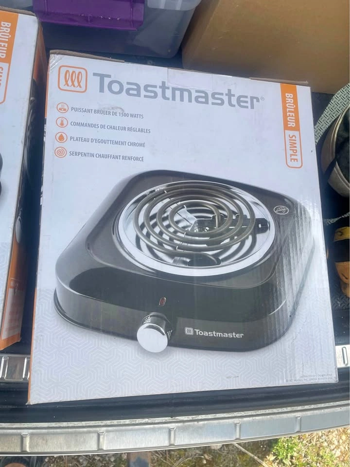 Toast master hot plate
