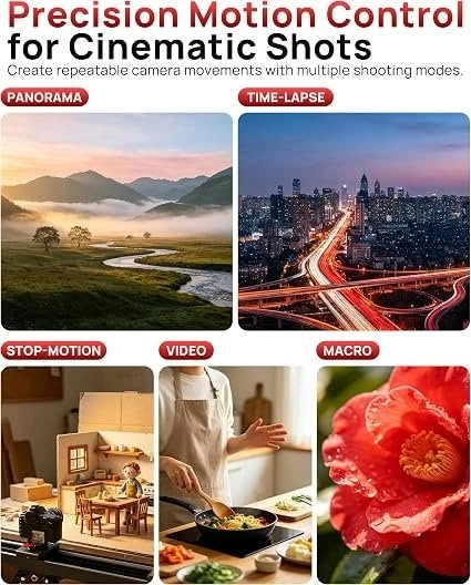 iFootage Shark Slider Nano II 860 Motorized Camera Slider - photo 3